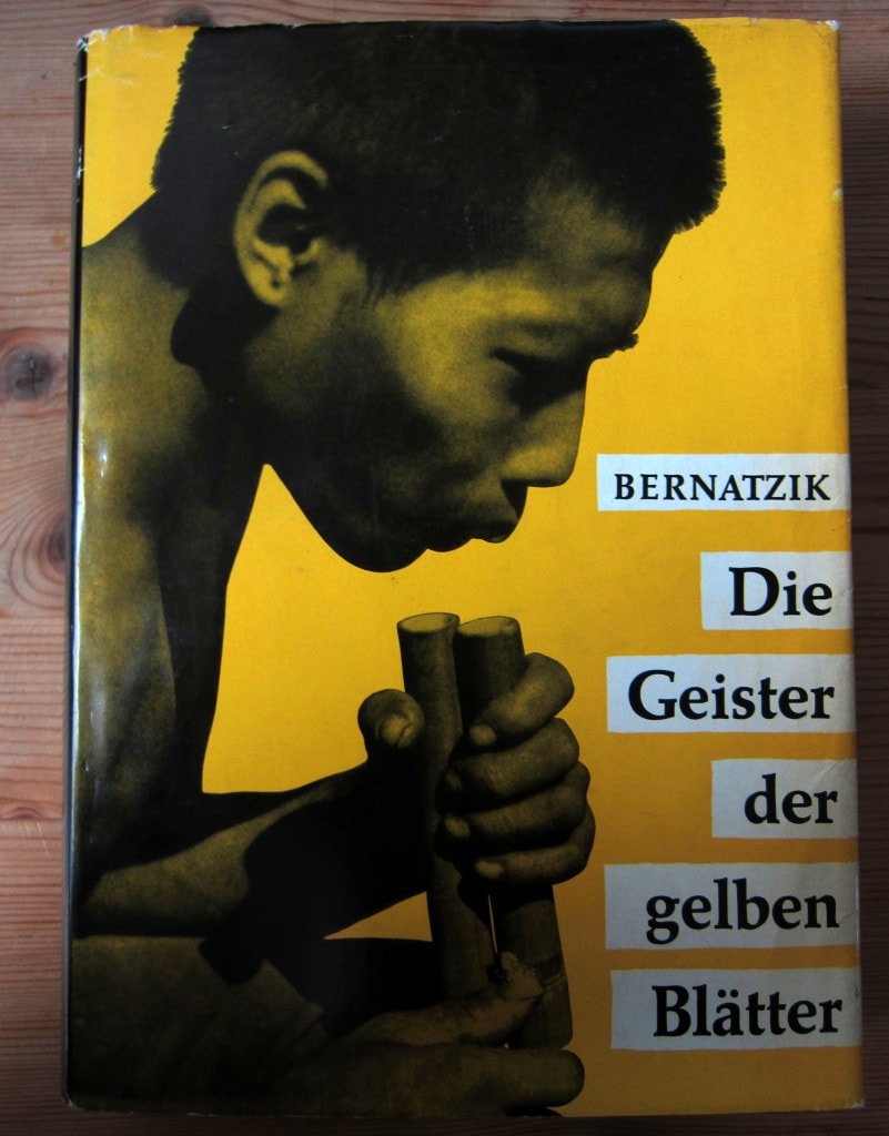 Bernatzik - Die Geister der gelben Blätter - Bucheinband