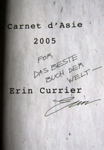 Widmung - Erin Currier - Für das beste Buch der Welt